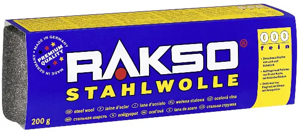 Stahlwolle Typ 2 mittel 200g VPE24, Z10702-1