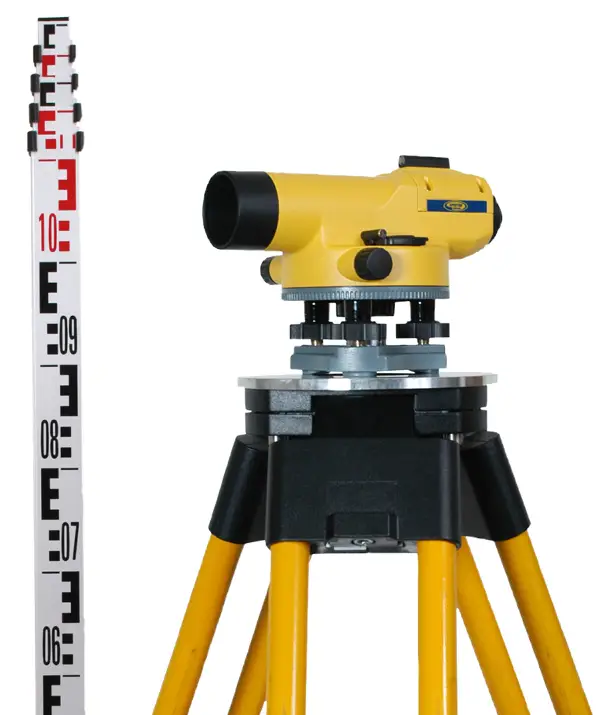 Set de nivelment SPECTRA AL 28M automat., compl. cu tenimetru 5m, stativ nivelă 82-147cm, Z110128