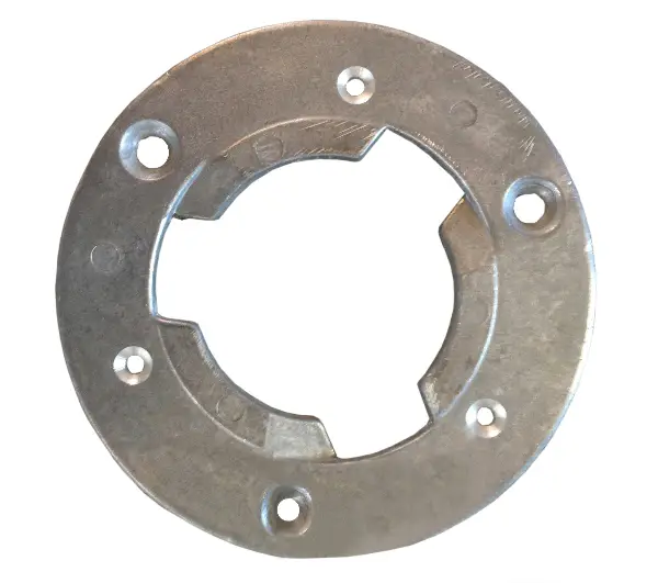 Piesă adiţională pentru perii, executată din aluminiu, pentru STR 580/ES 420S SCHWAMBORN, Z182202