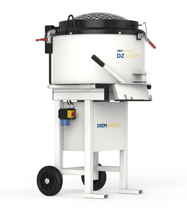 Malaxor cu amestecare forţată DIEM DZ 100VS, 400V / 2,2kW, volum 135L, amestec 100L, 203kg, Z19566