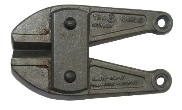 Cap schimb 760mm, forjat, pentru foarfeca de tăiat fier-beton art. 1980015, Z1980033