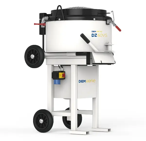 Malaxor cu amestecare forţată DIEM DZ 60VS, 400V / 2,2kW, volum 100L, amestec 60L, 162kg, Z20085