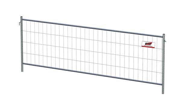Element de gard mobil F1, 1200 x 3472mm (M100), cui şi respectiv ureche de îmbinare, Z2711012353
