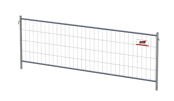 Element de gard mobil F1, 1200 x 3472mm (M100), cui şi respectiv ureche de îmbinare, Z2711012353