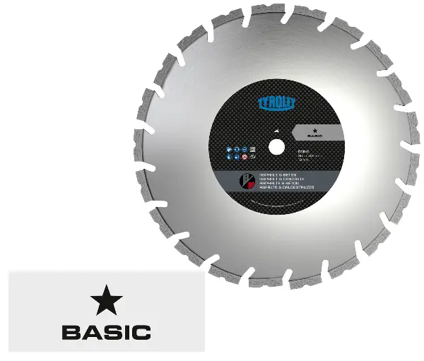 Diamantsägeblatt Asphalt + Frischbeton C7SW 350x3,2x25,4mm DCA+C TYROLIT, Z34500104