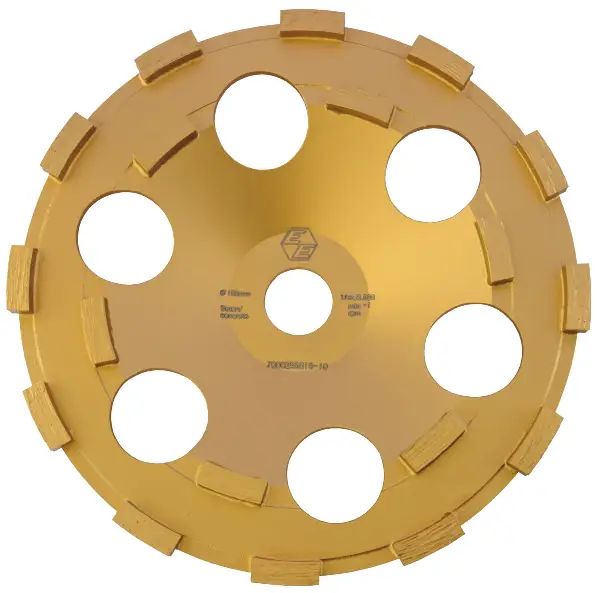 Diamant-Schleifteller Beton gold d=180mm für Betonschleifer EBS 180 H, Z37112000