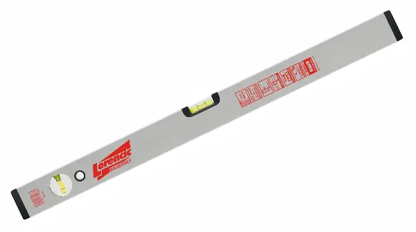 Nivelă cu bulă de aer, argintie, 80cm, Z376080LO