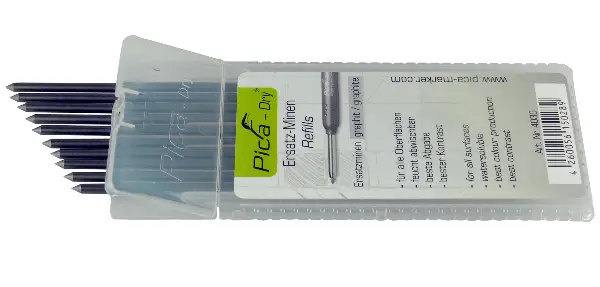 Set de mine de grafit 10-tlg pentru PICA-DRY marker (gauri), Z40943-1