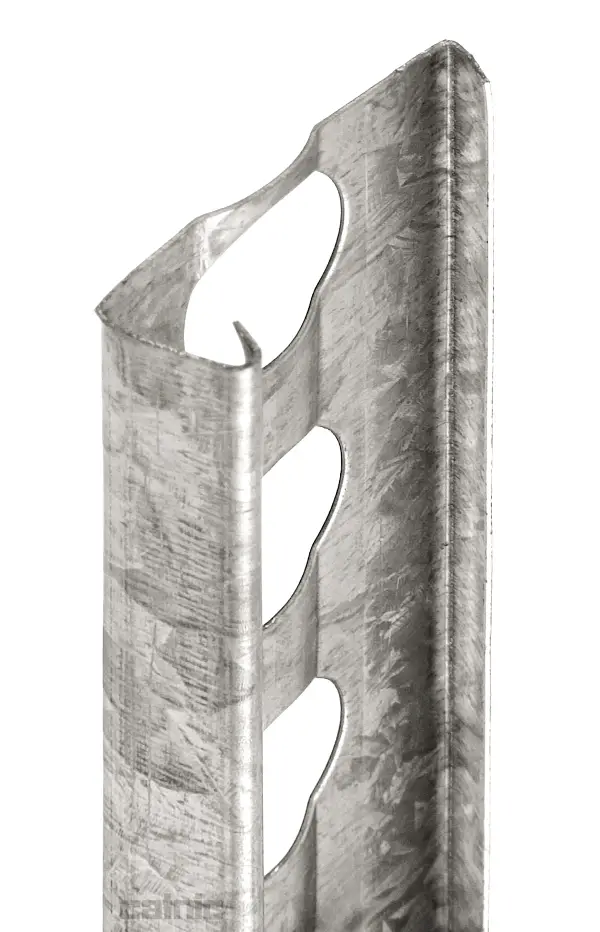 Putzabschlussprofil 9mm 3,00lfm/Sta 25Sta/Bd 144Bd/Pal, Z41211300LO