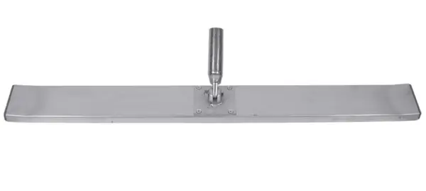 Distribuitor de beton din aluminiu 100x10cm cu suport maner, fara coada, Z42090