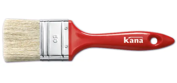 Flachpinsel Kana 70mm, 6. Stärke, Mixborste, Kunststoffstiel VPE12, Z462870-411