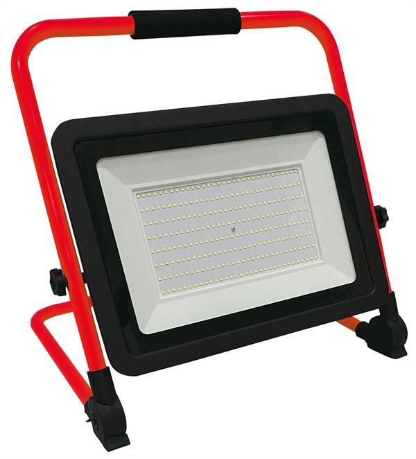 LED-Strahler PRO-LINE faltbar 200W, 16000 Lumen inkl. 3m Kabel, Z48007
