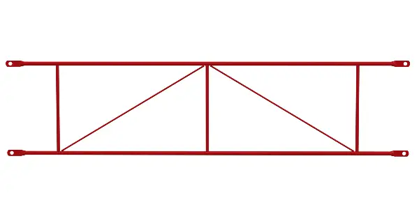 Balustradă dublă, modul, 1,25m, vopsită,, Z481300