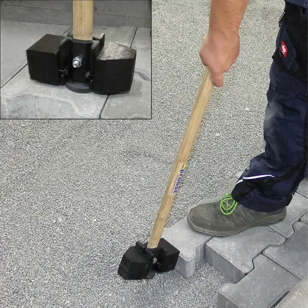 Gummihammer GH-ERGO PROBST mit Stiel 1000mm, Z51800113