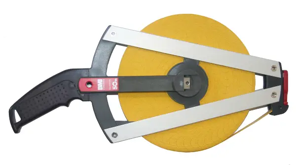 Ruletă cu cadru standard 30m din fibră de sticlă, cm, cu început de bandă B, Z520031030B