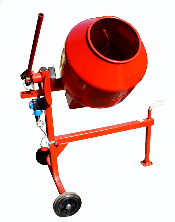 Malaxor cu tambur basculant, D100CL "Allround", 230 / 400V / 0,75kW, 160L, 27 rot./min., cu invertor de fază,...