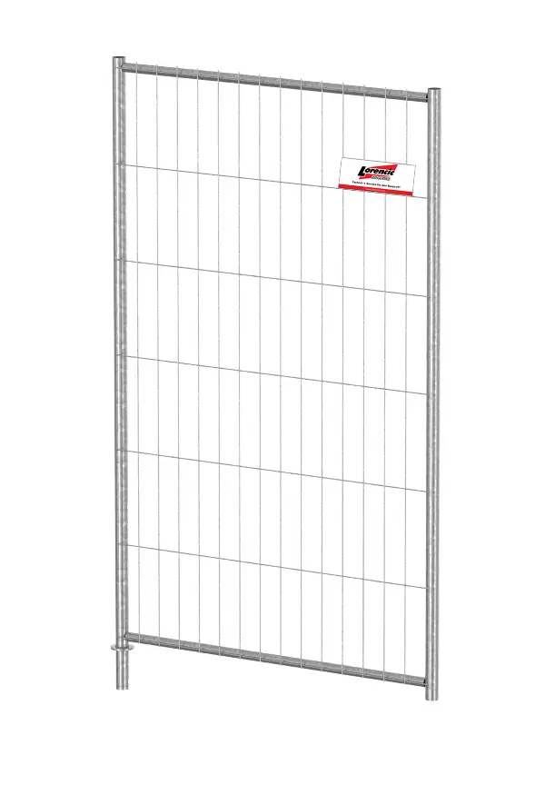 Modul-poartă pentru gard mobil, F2, 2000 x 1200mm, Z5412298109337