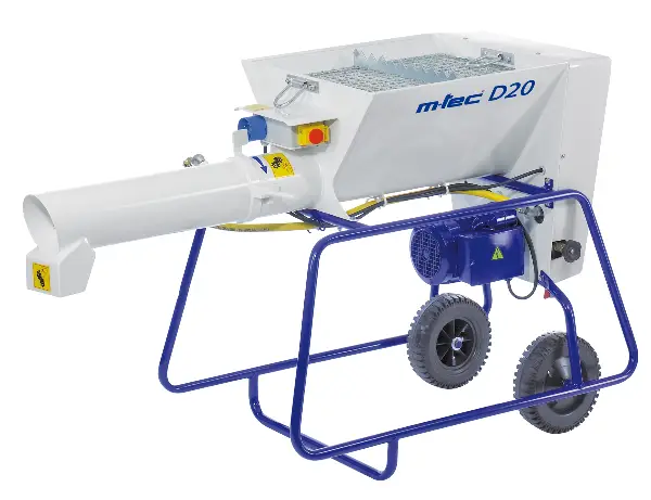 Malaxor D20-II-BM cu amestecare continuă - 230V 50Hz 1ph 2,2kW, cu tub de amestecare M-TEC pentru beton, Z562120