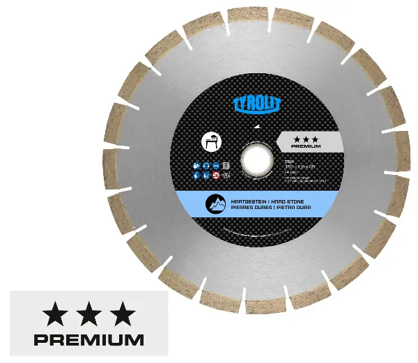 Pânză-ferăstrău diamantată, granit, C2, 350 x 2,8 x 35mm, TSH, TYROLIT, Z5689