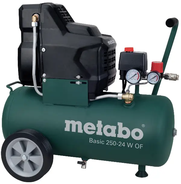 Kompressor METABO BASIC 250-24 W OF 8,0bar, inkl. Zuggriff, Z601532000
