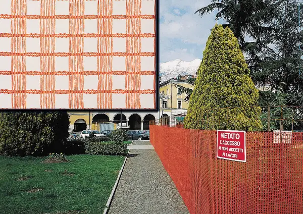 Gard pentru construcţii, marca Austronet, model 350, oranj, lăţime: 180cm, 50 ml/rolă, 35 role/palet, ZA350180