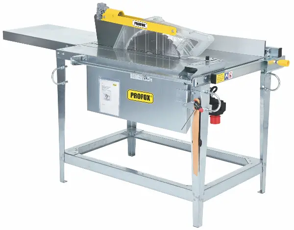 Baukreissäge PROFOX® BECO 450 400V 3,0kW 50Hz montiert inkl. HM-Sägeblatt 450mm, ZBK450BECOX