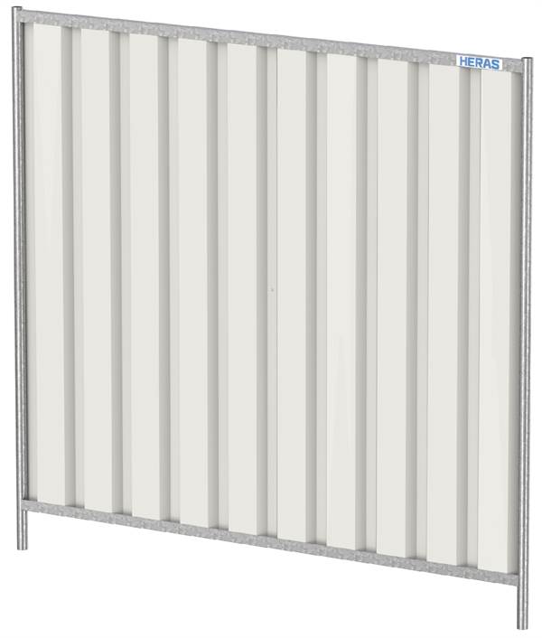 Mobilzaunelement CITYFENCE 2160x2000mm (M800) mit Sichtschutz, ZC1700000