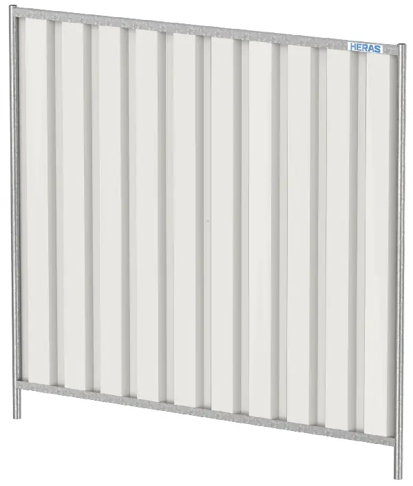 Mobilzaunelement CITYFENCE 2160x2000mm (M800) mit Sichtschutz, ZC1700000