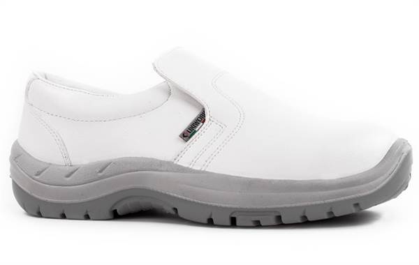 Sicherheits-Slipper PLUTONE, weiß, nieder, EN ISO 20345:2011 S2 SRC, Gr. 40, ZCE1140