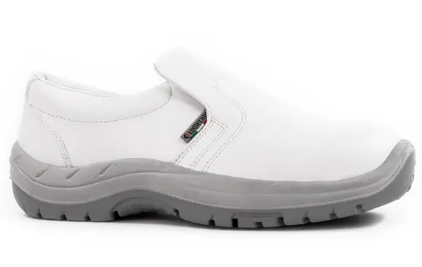 Sicherheits-Slipper PLUTONE, weiß, nieder, EN ISO 20345:2011 S2 SRC, Gr. 44, ZCE1144