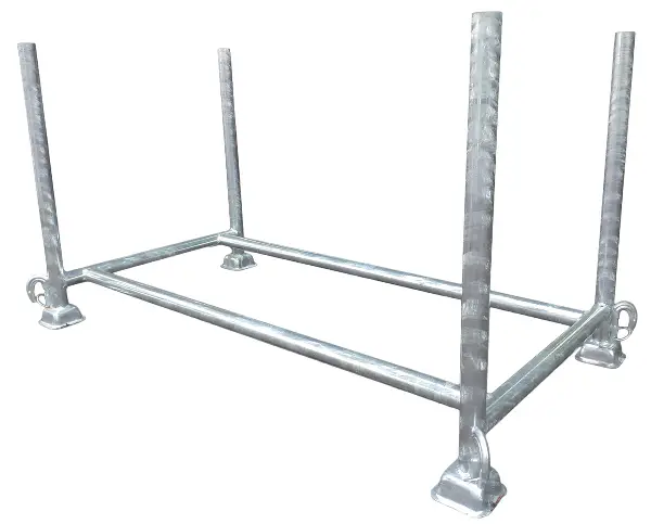 Stapelgestell 144x71x71cm feuerverzinkt, passend für 50 Deckenstützen, ZCONT4Z