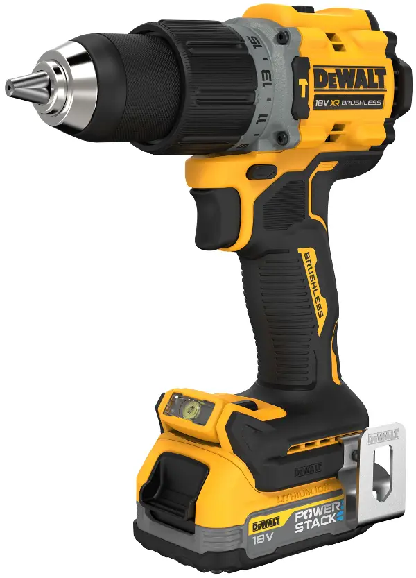 Mașină de găurit cu percuție si acumulator DEWALT® DCD805E2T 18V XR Li-Ion, fără perii, 2 baterii, ZDCD805E2T-QW