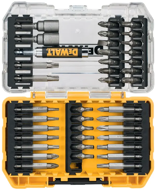 Bitset DEWALT® 25mm/50mm 40-tlg. inkl. Steckschlüssel, Bithalter, Toughcase, ZDT70717-QZ