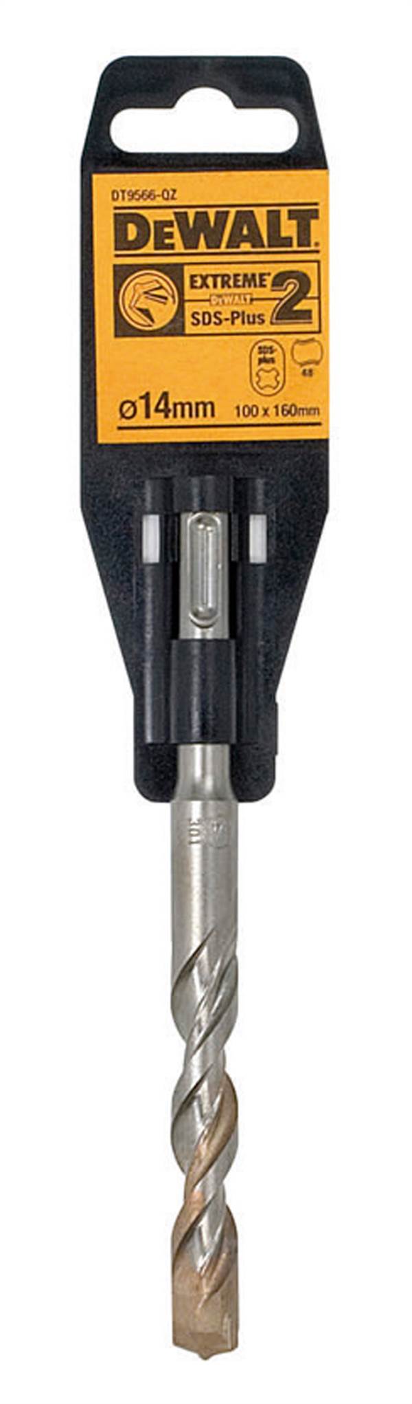 Burghiu pentru ciocan rotopercutor EXTREME®2 DEWALT® SDS-Plus 14x300x250mm, ZDT9569-QZ