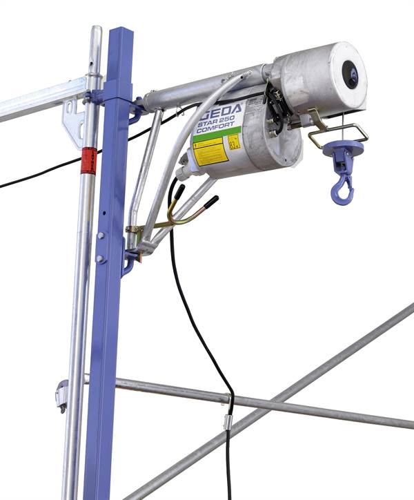 Elevator cu braţ pivotant GEDA Star 250 Confort, cu înălţimea cursei de 25m, ZG1254