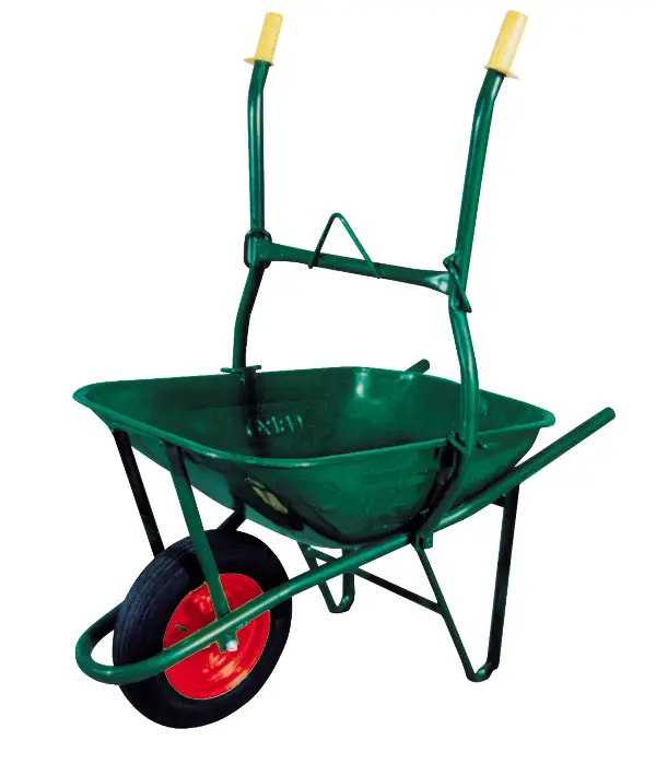 Schiebetruhe 80 Liter, grün lackiert, mit Aufhängung, ZITP38RB