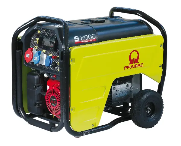 Generator pe benzină PRAMAC S 8000 THB, 7,0kVA / 400-230V, ZS8000THB