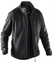 Fleecejacke KÜBLER WEATHER schwarz 245 g/m² Gr. L, Z124299L