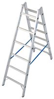 Sprossen-Doppelleiter Alu KRAUSE® STABILO® 2x6 Sprossen 1,80m, AH= 3,05m, Gew. 6,3kg, Z124906