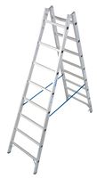 Sprossen-Doppelleiter Alu KRAUSE® STABILO® 2x8 Sprossen 2,35m, AH= 3,55m, Gew. 8,5kg, Z124920
