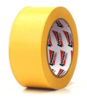 Bandă adezivă profesională din PVC, cu striaţii, galbenă, 48mm x 33m, UA36 ! Nu răspundem pentru resturi !, Z16046LO