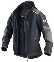 Strickjacke KÜBLER WEATHER dunkelgrau/schwarz 440 g/m² Gr. M, Z17419899M