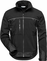 Jachetă Softshell ALPHA ELYSEE®, negru/negru, Măr. XXL, UA10, Z20001XXL