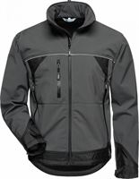 Jachetă Softshell BETA ELYSEE®, gri/negru, Măr. XXL, UA10, Z20002XXL