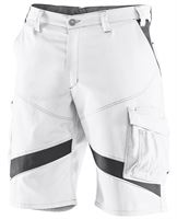 Arbeitsshorts KÜBLER ACTIVIQ weiß/anthrazit 270 g/m² Gr. 52, Z2450109752