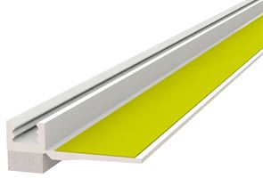 Profil pentru tencuială şi de protecţie, 6x6mm, cu bandă de etanşare de 3mm, 2,4 ml/bară, UA30 = 72ml, 50 cutii/palet,...