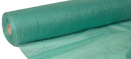 Plasă de protecţie pentru schelă, verde, 312 m²/rolă, 37g/m², 41 role/palet, Z80410