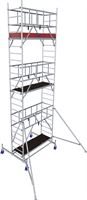 Alu-Rollgerüst KRAUSE® MONTO® PROTEC® Breitaufbau 2,00x0,60m, AH= 7,30m, Z940148