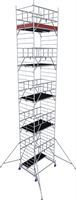 Alu-Rollgerüst KRAUSE® MONTO® PROTEC® XXL Breitaufbau 2,00x1,20m, AH= 11,30m, Z945181