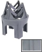 Distanţier-turn cu 4 picioare, 25mm, 6-20, cu picior plat, 500 bucăţi/sac, 3 saci/pachet, 8 pachete/palet, ZATVF25